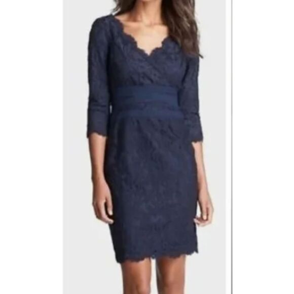 Tadashi Shoji Lace Dress - Size 12 - Picture 1 of 8